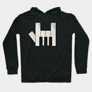 Piano Music Love Hoodie